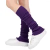 Chaussettes de sport chaudes aux genoux, 1 paire, autres accessoires, chauffe-pieds, Type coloré, vêtements, bas de bottes hautes