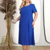 Casual jurken plus-size kledingjas set elegante dame stijl bloemen geborduurd plus size feestoutfit 2-delige met voor dames