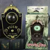 Andere evenementenfeestjes Luminous One Eyed Doorbell Haunted Decorations Creepy Eyes Doorbell Horror Props Enge deurbel met geluidslichten voor Halloween 230823