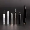 Fountain Pens Majohn A1 Press Fountain Pen Retractable Fine Nib 0.4mm Metal Matte Black Ink Pen Converter for Christmas Gifts 230823