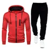 Herren-Trainingsanzüge Herbst und Winter Herren-Kapuzenanzug lässig locker dicker Reißverschluss Sportbekleidung Mode Herren- und Damen-Kapuzenjacke 230824