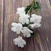 Dekorative Blumen Geanghua Künstlicher Blumenzweig für DIY Home Blumenarrangement Ornament Hochzeitsfeier Dekor Kirschblüte Fälschung