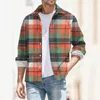 Men's Jackets Male Autumn And Winter Warm European American Style Oversized Casual Shirt 3D Print Camisa Breathable Social Dress