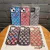 Étuis de téléphone portable Stéréo de luxe Mode adapté pour Apple/iPhone Phone Case 11/12 Max/13/X7Luxurious Glitter Fish Scale Plating Phone Case