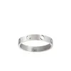 Amour vis bande anneau classique créateur de mode Design titane acier bijoux hommes promesse femmes mariage Rings2095578