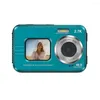 Digital Cameras 2.7K HD Camera 48 Million High-Definition Dual Screen Pography Waterproof Outdoor Sports Student