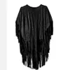 Şallar Deve Süet Floral Hollow Out Fringe Pubsel Swawn Kadınlar Vintage Capes Ponchos Sonbahar Bohemian hırka pelerin boho 230201179z