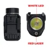 Accessori tattici Torce TLR-8 TLR-7 Luce a LED con mirino laser rosso per caccia G17 19 Torcia laser SIG CZ TR8 TR8 TR7 con logo