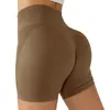 Kvinnors leggings Scrunch Butt Workout Biker Shorts High midja Kvinnor Sömlösa kort benkonditionskyltar Lyft Yoga Gym Wear Summer Amplify 230824