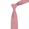 Bow Ties Macarons Solid Color Men Tie Romantic Light High Density Cotton Necktie Narrow Collar Slim Casual Accessories