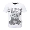 PLEIN BEAR T SHIRT Mens Designer Magliette Abbigliamento di marca Strass PP Teschi Uomo T-SHIRT GIROCOLLO SS SKULL Maglietta Hip Hop Top Tees 16586