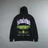 Erkek Hoodies Erkek Sweatshirt Sıradan Pamuklu Hoodie Coteoon Baskı Erkek Moda Polar Hoody Pullover Hip Hop Spor Giyim