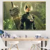 Peintures Automata Fight Game Cool Girl Japon Anime Toile Peinture Nier Affiche et Impression Mur Art Photo pour Salon Salle de Jeux Décor À La Maison 230823