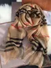 Scarves Luxury Brand Winter Plaid Scarf Couple Style Warm Solid Pashmina Scarves Fashion Women Scarfs Cashmere Shawl Hijab For Gift 230823