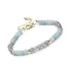 Strand redonda e cubo Apatite Sunstone Amethyst Lapis Labradororite Amazonite Bracelet de Bread de Pedra Natural