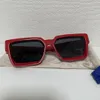 Topp lyxiga solglasögon 1.1 miljoner solglasögon Z1165E Designer Mens Goggle Senior Eyewear For Women Eyeglasses Plank Frame Vintage Metal Sun Glasses With Box0096