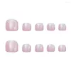 False Nails Detachable Shimmer Toenails Fashion Manicure Tool Nail Tips Full Cover Press Women