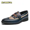 Zapatos de vestir Zapatos de charol para hombre Mocasines de moda Zapatos casuales italianos clásicos Zapatos de fiesta para hombre Zapatos de vestir de boda para oficina Hombres 230823