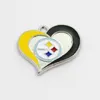 Futbol Pittsburgh Dungle Charms Mix Style DIY Kolye Bilezik Küpe Küpe Snaph Button Steeler Jewelry Accessories8291862