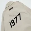 Tasarımcı Ess Hoodie Ess Ceketler Erkek Kadınlar Moda Sıcak Sonbahar Naylon Trençkot Uzun Kollu Mektuplar Yüksek Sokak Luxurys Leisure Unisex Tops 1977ss Boyut S-XL