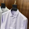 Men's Dress Shirts Classic French Cuffs Solid Business Luxury Shirt Formal Standard-fit Long Sleeve Office Work White