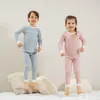 Clothing Sets kids summer gingham pajamas 230823