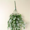 Decorative Flowers 1 Pcs Beautiful Fashion Fake Plant Wall Artificial Hanging Lavender Vine Flower Rattan Home Garden Wedding Decoration