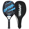 Squash Racquets Optum Flex2 Beach Tinnis Raketa Ramka z włókna węglowego Grit Twarz z rakietą Eva Memory Foam Core Beach Tinnis z torbą pokrywową 230823