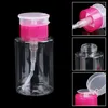 Storage Bottles Nail Art Equipment 160ml Empty Pump Dispenser Liquid Gel Polish Remover Clean Bottle For