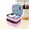 Other Items Nail Polish Organizer Bag Multipurpose with Handle Professional Cosmetic Holder for Manicure Sets Lipsticks 230823
