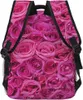 Backpack Roses Roses Rosas Elegantes Laptop Casual Mochilas Com vários bolsos Daypack para viagens de negócios Trabalho viagens de negócios