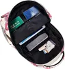 Ryggsäck Cherry Blossom Flowers Mönster Stylish Casual Purse ryggsäckar Pockets Computer Daypack för arbetsresor