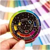 Brooches The Original Color Wheel Palette Brooch Designer Card Enamel Pin Visual Badge Jewelry Gift Drop Delivery