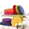 Pillow 40 40CM Stuffed Solid Color Girly Room Decor Corduroy Bay Window Setting For Kids Bedroom Seat