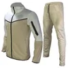 Męskie dresy 2023 Wiosna i jesień Patchwork Sports Jogging Suit Bluza z kapturem Spodnie 230823