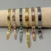 Bracelet anti-rayures bracelet en tungstène pour hommes couleur or énergie bracelets magnétiques avantages masculins 21 / 22CM couple bijoux étanche 230824