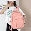 Backpacks koreanischer Student Rucksack große Kapazität Junior High School -Taschen für Mädchen wasserdichte Reisebudback -Laptop -Tasche 230823