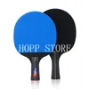 Racchette da ping pong 2 pezzi LOKI K5000 Blue Sponge Carbon Racchetta da ping pong originale professionale con borsa 230824