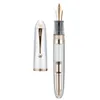 نقرة نافورة 3 PCS Jinhao 9019 Fountain Pen #8 غرامة غرامة متوسطة الحجم الكبير راتنجات الكتابة قلم محول القدرة الكبير 230823