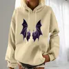 Kobiety swetry Halloween wydrukowane jesień/zima swobodny sweter luźne pullover duże noszenie bluzy damskie bluza damska