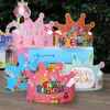 120pcs couronne chapeau dessin animé papier casquettes chapeaux cadeau jouets pour enfants célébrant la fête d'anniversaire chapeaux de noël HKD230823