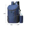 Pakiety plecakowe 15L Lekki składany plecak wodoodporny duża pojemność Ultralight Outdoor Travel Mężczyźni kobiety sportowe plecaki 230824