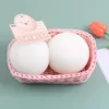 Decompression Toy Simulation Steamed Stuffed Bun Squeeze Toys Slow Rising Stress Relief Squishy Toys Antistress Funny Balls Bun Compression Models 230823