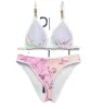 Costume da bagno donna estivo sexy bikini a due pezzi per donna costume da bagno estivo sexy con lettere moda costumi da bagno multi stile