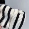 Beanie/Skull Caps Hot selling zebrawollen hoed in Europa en Amerika gemaakt van puur katoen en toegevoegd met acryl winddichte warmte geschikt voor buiten