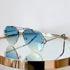 Óculos de sol de aviação vintage designer mulher aviat liga quadro polit espelho óculos de sol hexagonal oversized feminino masculino uv400 carti óculos gafas para el sol de mujer