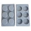 Baking Moulds 6 Cavity Silicone Cake Mold Mini Tart Pie Pan Chocolate Almond Peanut Butter Cup