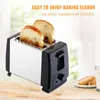Ekmek Yapımcıları 750W Tost Makinesi Kahvaltı Pişirme 6 Mod Sandviçler İçin Mini Mini Waffle Maker Çift Yan Mutfak