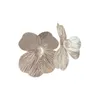 Boucles d'oreilles créoles en forme de brouillard d'eau, jardin, Super immortel, fleur papillon en métal français, légère et luxueuse, de haute qualité, petite conception Simple