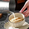 Heupkolven Roestvrijstalen melk Z fraterklechter met schaal koffie latte espresso barista pitcher pot accessoires